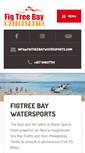 Mobile Screenshot of figtreebaywatersports.com